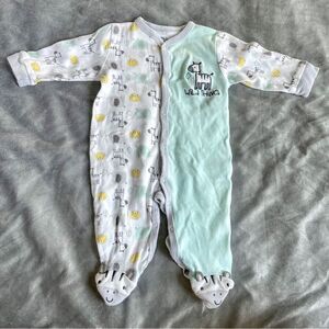 4/$10 - Baby Gear Animal Snap Up Footie